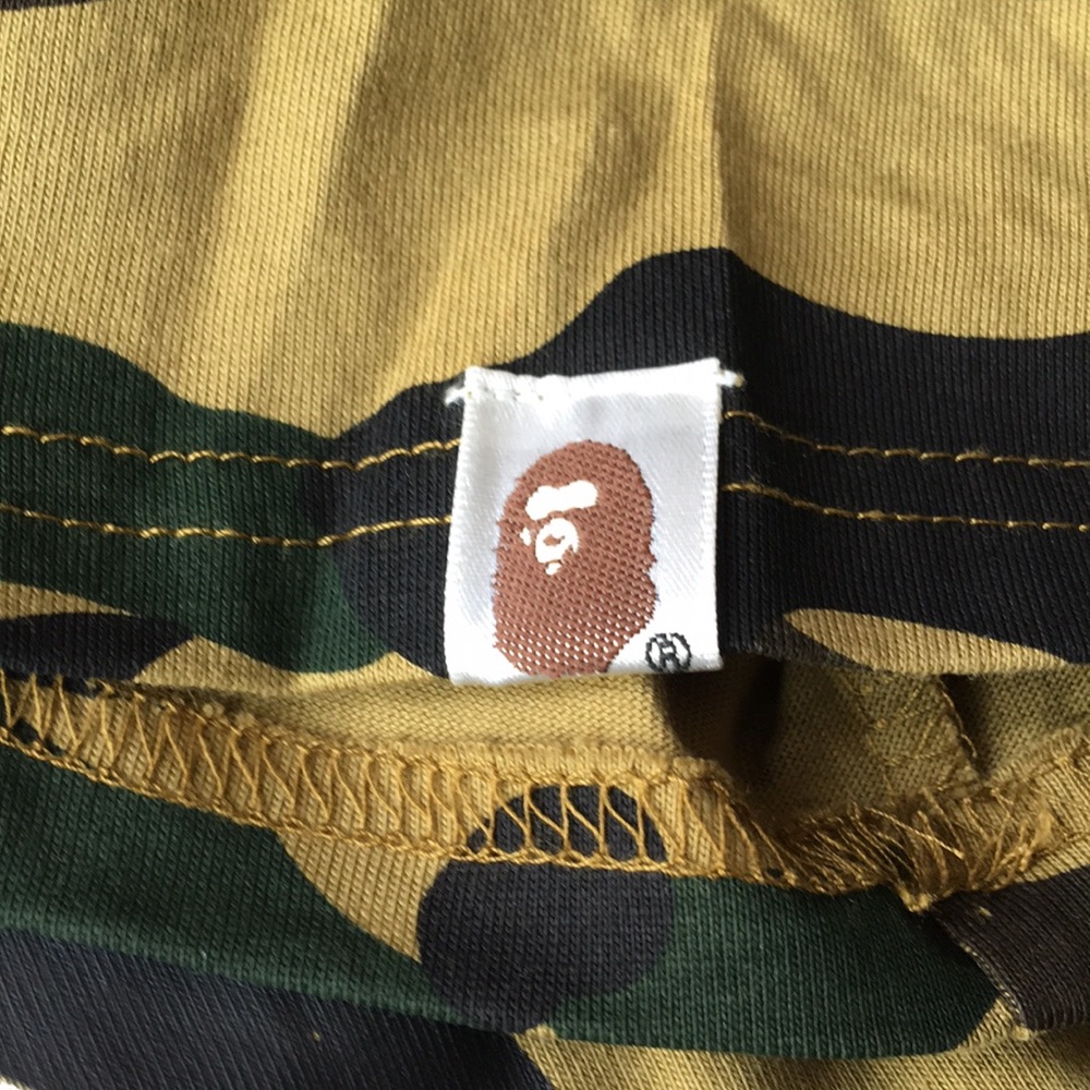 Black and camel Ape t-shirt - Picture 5 of 8